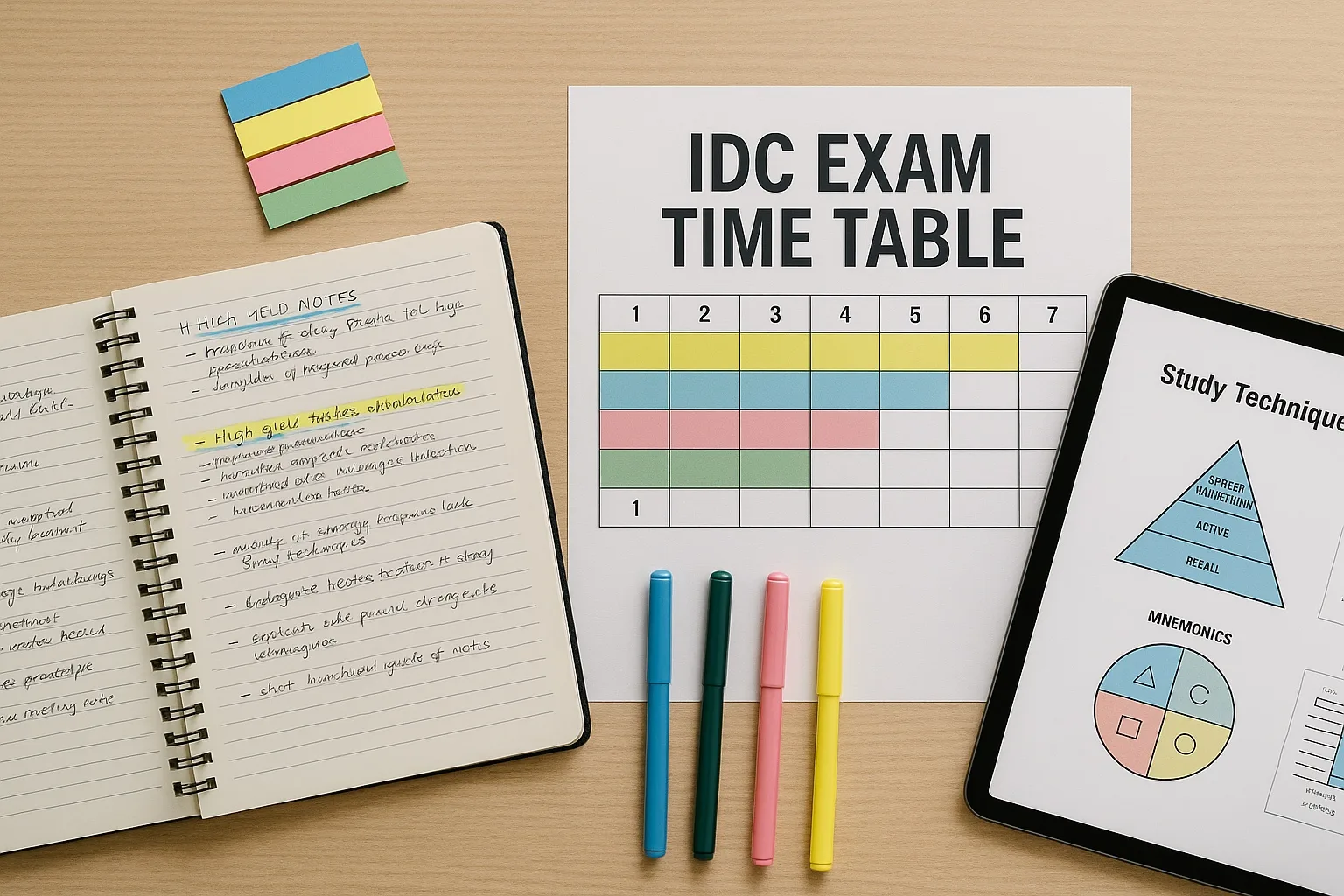 IDC Study Technique Workspace