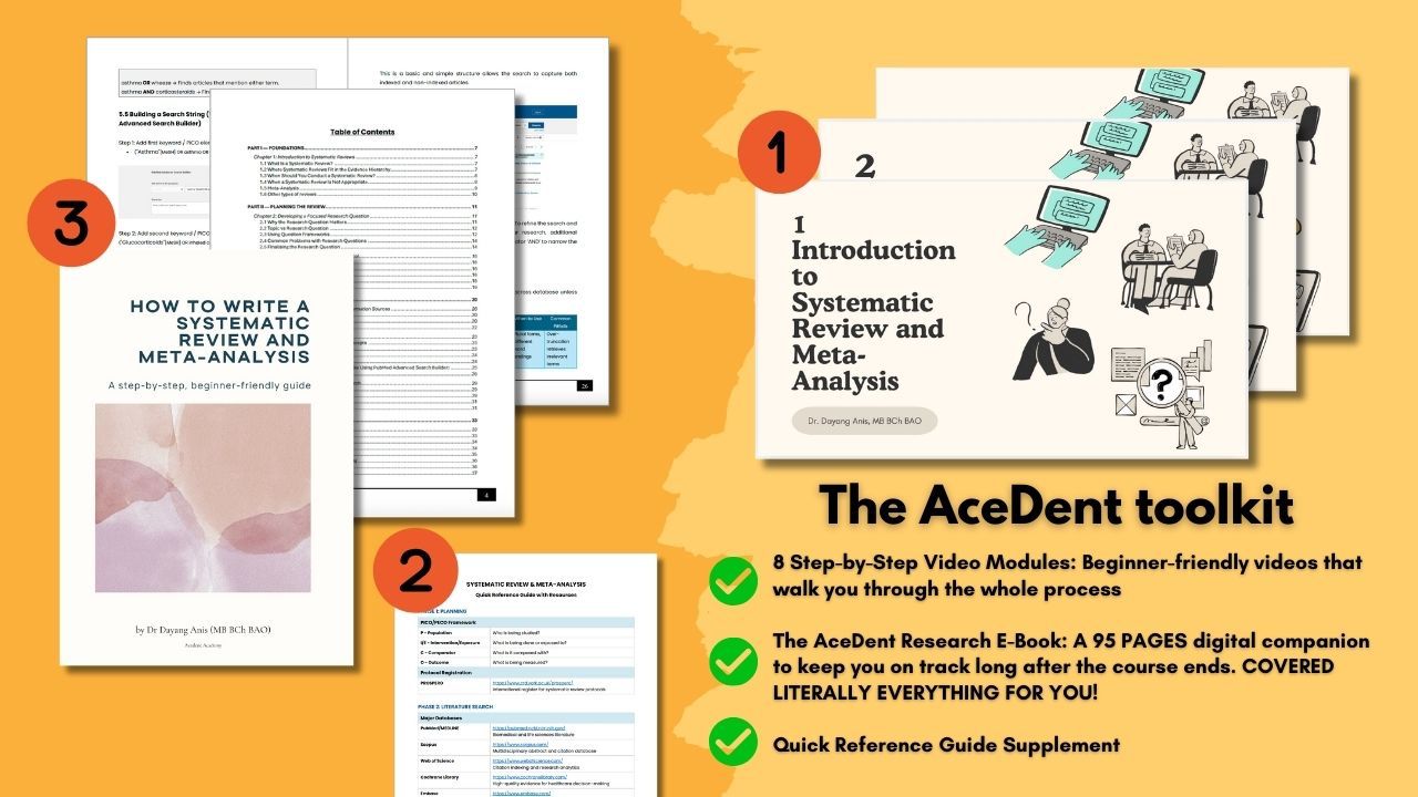 The AceDent Toolkit