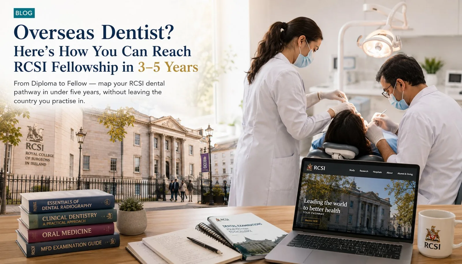Overseas dentist? Here's how you can reach RCSI Fellowship in 3-5 years